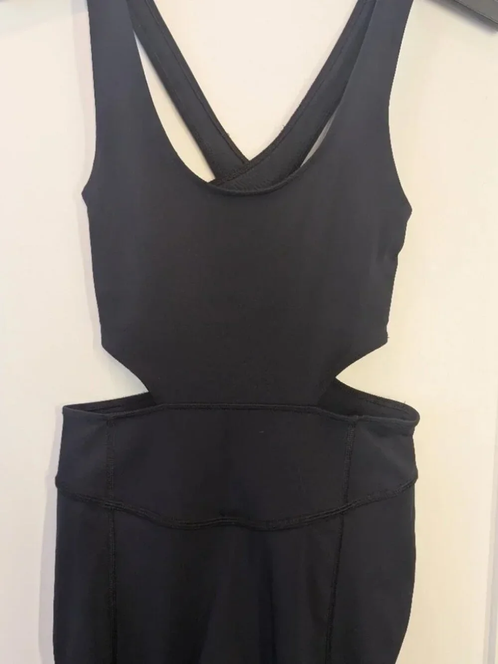 NEW Free People | Back it Up Onesie In Black
